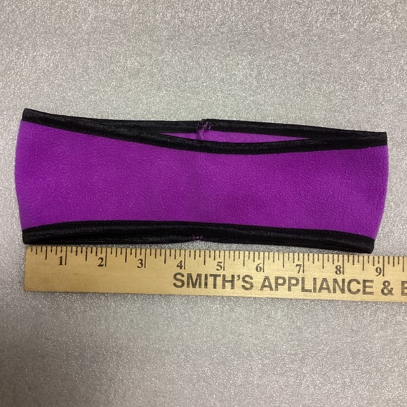 $1 Bundled * Girls Purple Silver Sparkle Fleece Headband * NWOT - Picture 4 of 7